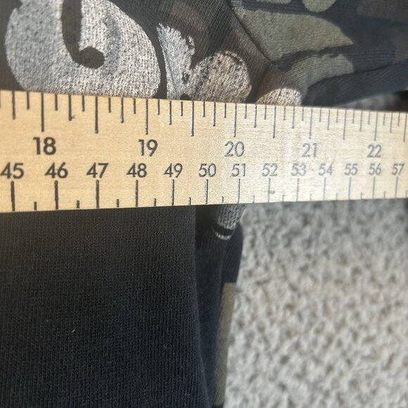 Billabong Hoodie Womens Large Full Zip All Over Print Sweatshirt Surf Skate Y2K - Picture 4 of 5